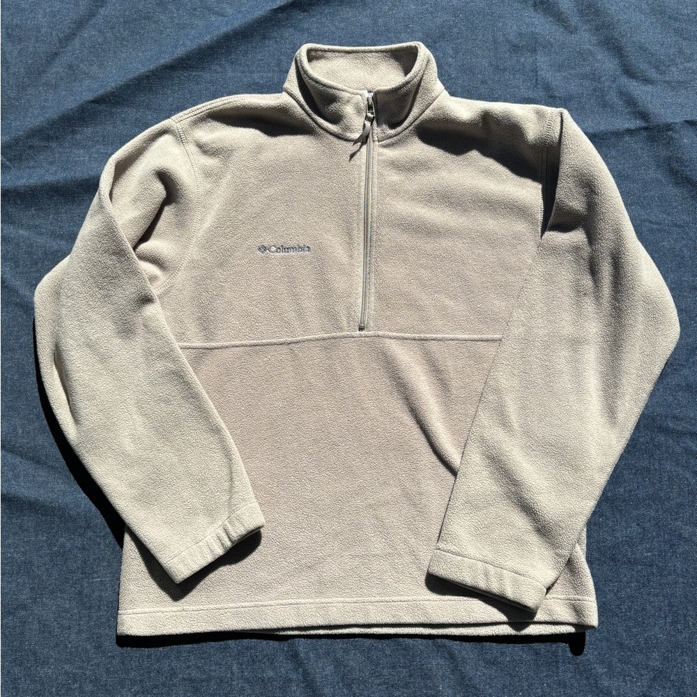 Columbia Men’s Cream White Fleece
